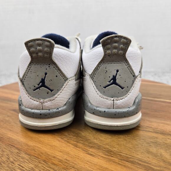 Jordan Air Jordan 4 Retro  Jordan 4 Retro Toddler 7c Midnight Navy TD Athletic Casual Sneakers BQ7670-140